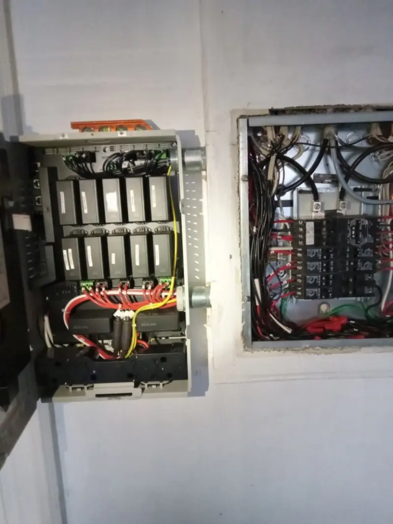 Electrical panel upgrade completed for Security Camera Wiring in San Elizario